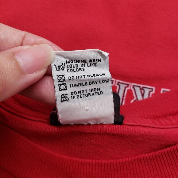 Harley Davidson T-Shirt Mens XL Red Sleeveless Muscle Shirt Cut Off Missouri USA - Picture 6 of 13